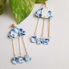 Paradisal Dream 1 Polymer Clay Earrings by Mindful Vibing