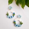 Garden of Eden6 Polymer Clay Earrings by Mindful Vibing