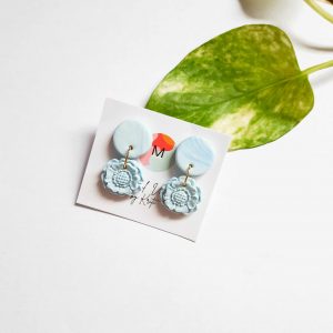 Dreamy Sky Floral Drops by Mindful Vibing