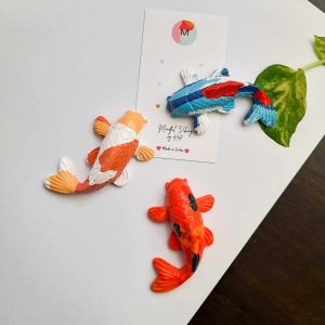 Mindful Vibing Koi Fish Magnet