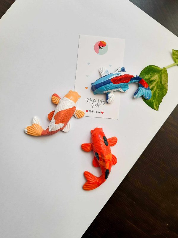 Mindful Vibing Koi Fish Magnet