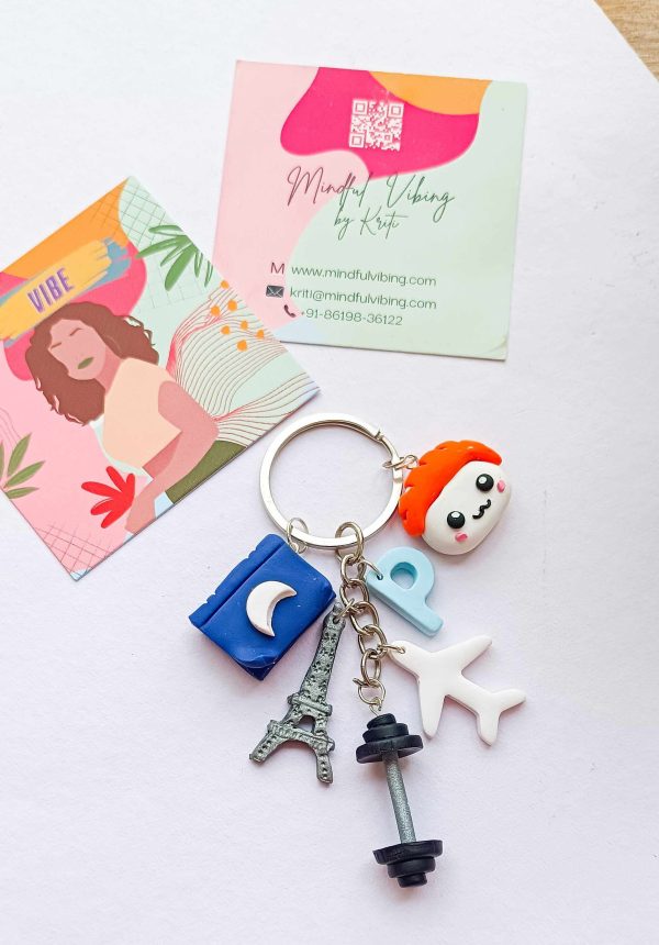 Lifestyle Keychain by mindful vibing