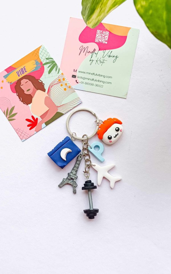 Lifestyle Keychain by mindful vibing