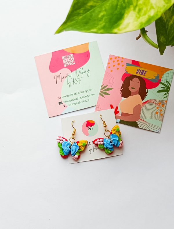 Butterfly Love earrings by mindful vibing