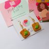 Avocado Toast earrings by mindful vibing